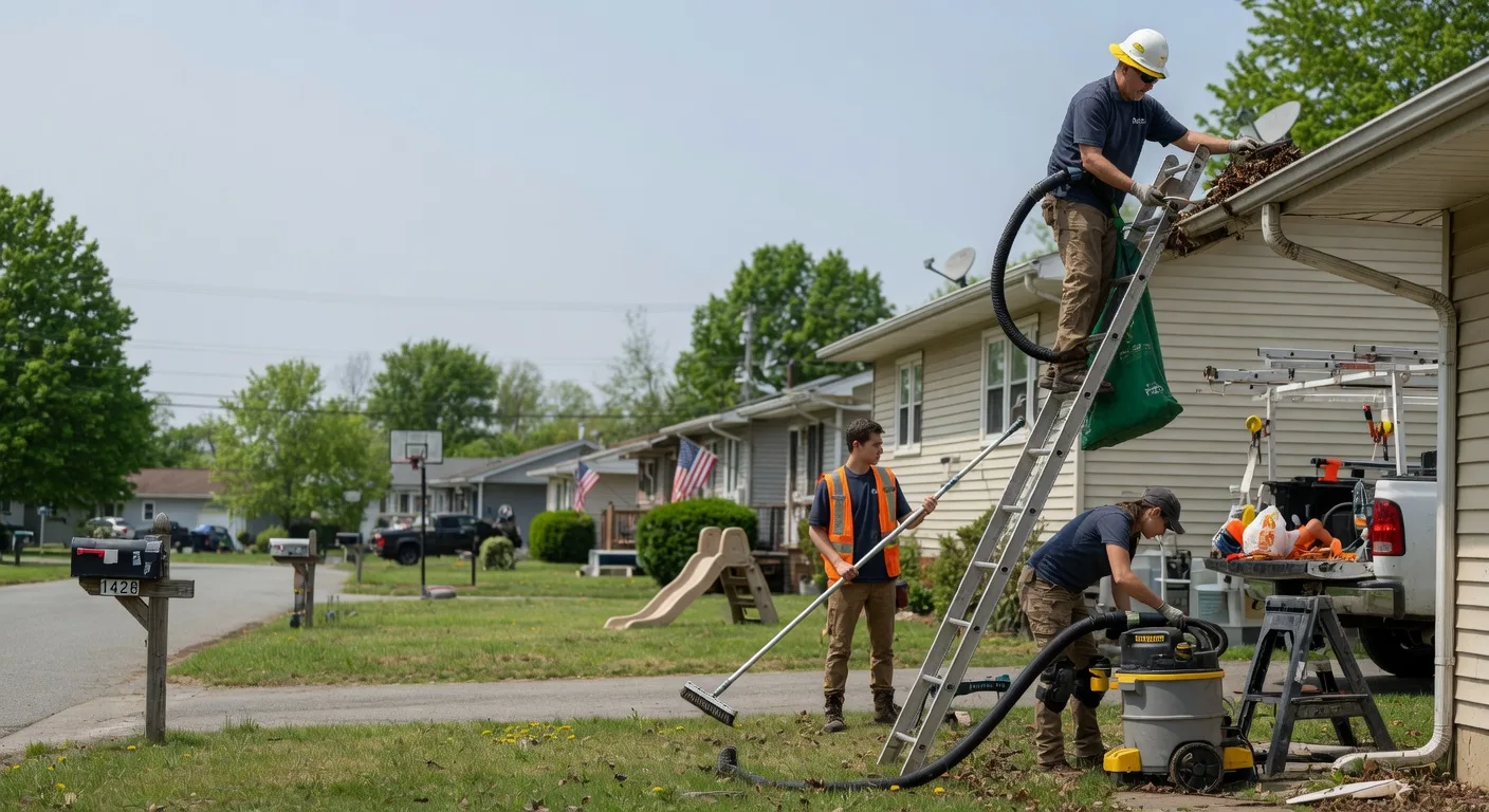 Gutter Installation in Athens, IL near me
